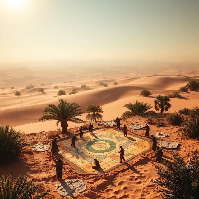 Sijen game board setup